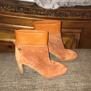 Chloe Burnt Orange Booties